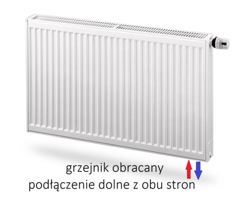 Grzejnik PURMO V 22 400x400 dolny UNIWERSALNY