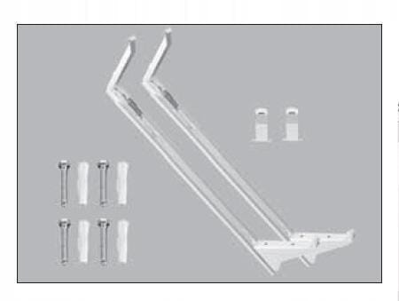Zawieszenia grzejnikowe H 900 MONCLAC 2szt