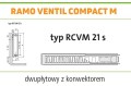 Grzejnik PURMO RAMO RCVM21 900x800 CVM 21 DOLNY Środkowy