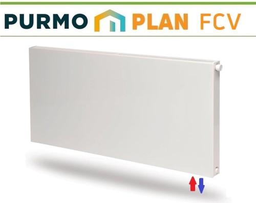 Grzejnik PURMO PLAN PŁASKI FCV21 400x400 V 21 DOLNY Prawy