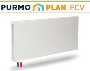 Grzejnik PURMO PLAN PŁASKI FCV11 400x1000 V 11 DOLNY Lewy
