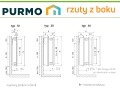 GRZEJNIK PURMO HIGIENICZNY HV10 300x2600 V 10 Dolny