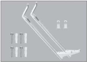Zawieszenia grzejnikowe H 300 MONCLAC 2szt