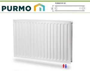 GRZEJNIK PURMO HIGIENICZNY HV20 300x400 V 20 Dolny