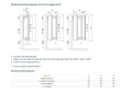 GRZEJNIK PURMO HIGIENICZNY FH30 600x1400 C 30 PLAN Boczny