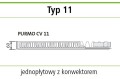 Grzejnik PURMO V 11 450x2300 dolny LEWY